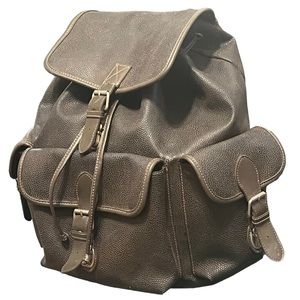 Gap Vintage Faux Pebbled Leather Backpack 90’s